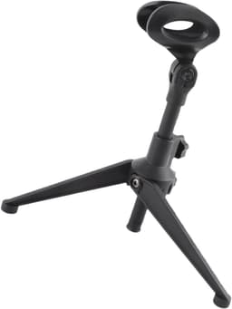 Verstelbare Desk Tripod Microfoonstandaard, Draagbare Vouwbare Microfoonhouder met Klem, Ideaal voor Thuisopnames en Podiumgebruik — thumbnail 4