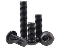 RVS Hex Socket Button Head Schroeven, 5 Stuks, M5x8mm - Duurzame Bevestigingsmiddelen voor Diverse Toepassingen