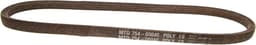 V-riem Grasmaaier - Vervangende riem Riem - Maaieronderhoud - O.E.M. Gekwalificeerd - 39.37 cm - Zwart — thumbnail 4