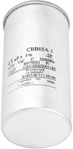 Store_8 - Condensator - 45UF - Professioneel - Aluminium - Startcondensator - Veilig en betrouwbaar - Geschikt voor airconditioning en wasmachines — thumbnail 5