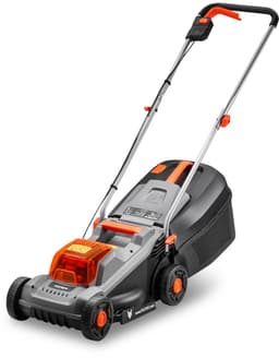 FUXTEC 20V grasmaaier accu, maaier voor kleine tot middelgrote tuinen, grasopvangbak van 30 liter, maaibreedte 30 cm, geluidsarm/licht FX-E1RM20ECO — thumbnail 1