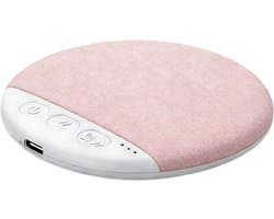 Nieuwe Geüpgrade Draadloze Onder-Kussen Speaker Bluetooth – Slaap Geluidsmachine met Witte Ruis, Slaaphulp, White Noise Machine, 30/60/90 Min Timer voor Volwassenen en Kinderen - Roze