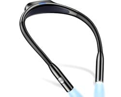 DnA® Neklamp - Neklampje Voor Haakwerk - Neklamp Oplaadbaar - Nekleeslamp - Neklampje - Zwart - 15cm x 4cm x 18cm