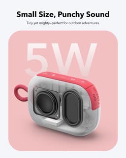 soundcore Select 4 Go Bluetooth Speaker - Ultra draagbaar - Tot 20 uur afspeeltijd - IP67 waterdicht en stofdicht - Drijfbaar - Krachtig geluid - Ideaal voor binnen en buiten - Wandelen en fietsen — thumbnail 2