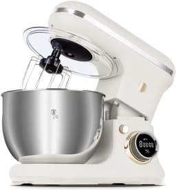 Keukenmachine - Mixer - Culinair Maken - Krachtig 1500W - 6 Liter Kom - Crèmekleurig — thumbnail 3