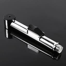 Shattaf, douchekop en toiletbidet, 2 stuks, draagbaar, verchroomd, ABS verchroomd, badkamer thuis — thumbnail 5