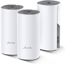 TP-Link Deco E4 (3-pack) Dual-band (2,4 GHz / 5 GHz) Wi-Fi 5 (802.11ac) Wit, Grijs 2 Intern — thumbnail 1