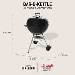 Weber Bar-B-Kettle barbecue — thumbnail 2