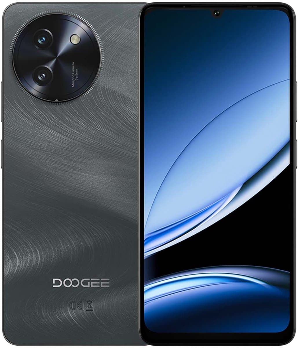 Smartphone DOOGEE Note 59 Pro+ 5G - 36 GB RAM - 512 GB ROM - 6,75 inch 120Hz - Android 15 - 6250 mAh - 50MP AI Camera - NFC, GPS - Zwart — afbeelding 1