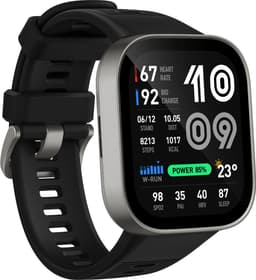 Amazfit Bip Max 50 mm Smartwatch, 2,07 inch AMOLED-display, 20 dagen batterijduur, GPS, 4 GB geheugen, Offline kaarten, Fitness tracker, Hybride training, 150+ sportmodi, HYROX-modus, 5 ATM voor Android, Zilver — thumbnail 2