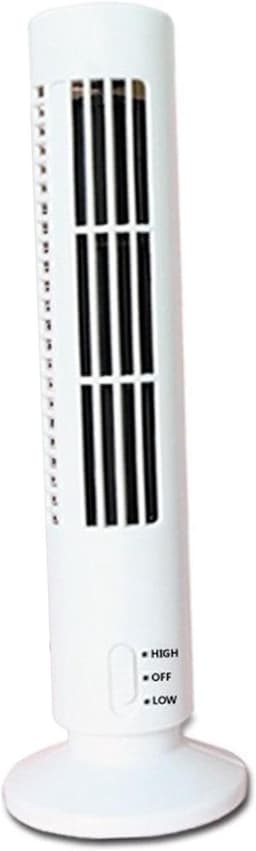 Bladloze Torenventilator - USB Ventilator - Comfortabele Koeling - Stille Circulatie - 42 inch Hoog - Zwart — thumbnail 4