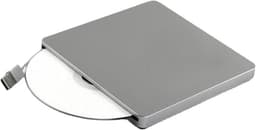 Externe DVD Speler - CD Brander - Bestanden Archiveren - Geïntegreerde Kabelopslag - 14x14x1.7CM - Zilver — thumbnail 3