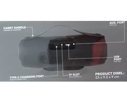 Draadloze Bluetooth Speaker - 360° Geluid