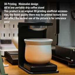 Dailygoods- Koffiestandaard Verstelbaar - Koffie Houder - Draagbaar - Robuust - Geschikt voor Koffiemachines - Verbeterde Gebruiksgemak - Koffiehouder — thumbnail 5