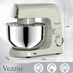 Keukenmachine - Mixer Bakken - Bakken Thuis - 10 Snelheden - 45 Liter Kom - Groen — thumbnail 3