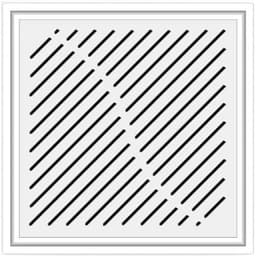Ventilator - Afzuiger Plafond - Lucht Circulatie - Geluidsarm Ontwerp - 30x30cm - Wit — thumbnail 1
