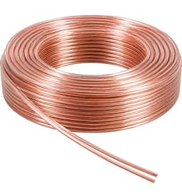 Luidspreker kabel - 0.75mm² - 100 meter - Op rol - Allteq — thumbnail 1