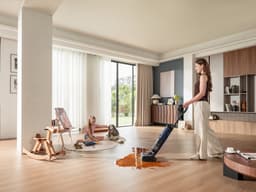 Tineco Floor One S7 Max Pro - Nat en droog stofzuiger en dweil - Smart-Sensing StreakFree schraper - HydroBurst - 85℃ Sneldroogtechnologie - 45dB(A)* Geluidsarm drogen - 60 Min accu - Triple-Sided Edge Schoonmaak routine - 180° Lay-Flat — thumbnail 4