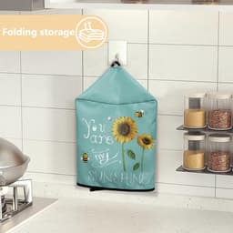 Voedsel Snijmachine Stofkap - Beschermhoes Keukenmachine - Keuken Organiseren - Waterdicht Polyester - 41 x 33 x 33 cm — thumbnail 3