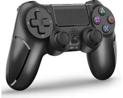 Smartify 2 Pack Controller V2 - Geschikt voor PS4 - Draadloos - Zwart - Geschikt Voor Playstation 4 - 2 Stuks Verpakking