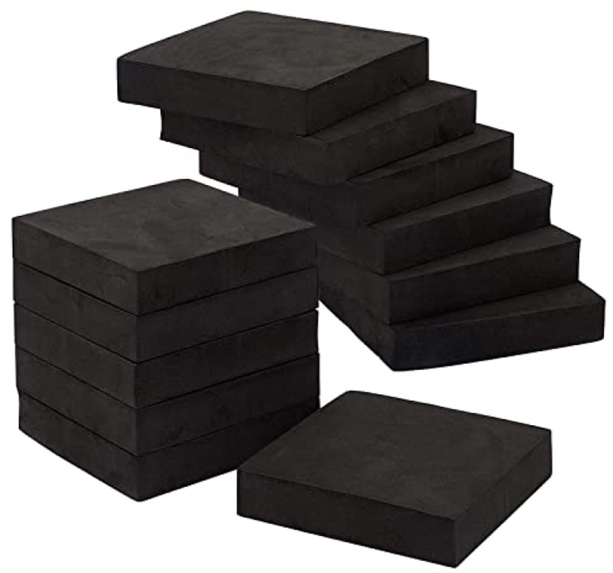 12 Stuks Anti-vibratie Pads, Schok Absorberende Pads, Wasmachine Voetkussens Trillingen Demper Pads voor Wasmachine Voeten Koelkast Droger Luidspreker — afbeelding 1