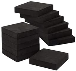 12 Stuks Anti-vibratie Pads, Schok Absorberende Pads, Wasmachine Voetkussens Trillingen Demper Pads voor Wasmachine Voeten Koelkast Droger Luidspreker — thumbnail 1