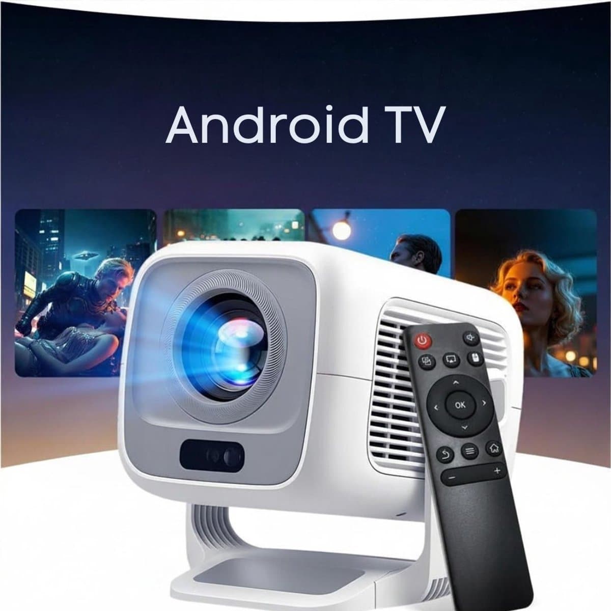 MRKK® Mini Beamer – Projector – Thuisbioscoop Beamer — afbeelding 1
