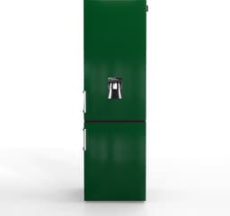 NUNKI LARGEH2O-FDAR / Combi Bottom Koelkast, E klasse, 268l, Waterdispenser, Dark Green, Gloss (FRONT only) — thumbnail 1