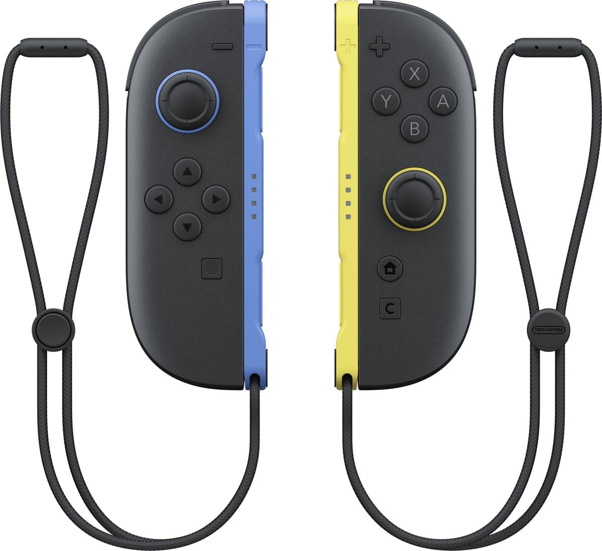 Nintendo Switch 2 Joy-Con Controller Paar - Blauw/Geel — afbeelding 1