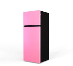 NUNKI MEDIUM-FBUB Dubbel-Deurs Koelkast, E Klasse, 206l, Bubblegum Pink Front — thumbnail 5