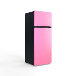 NUNKI MEDIUM-FBUB Dubbel-Deurs Koelkast, E Klasse, 206l, Bubblegum Pink Front — thumbnail 4