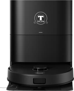 TONIHOMI® X8 + V07 Steelstofzuiger - Robotstofzuiger met dweilfunctie - Automatisch legen - Laadstation - LDS Laser navigatie - Met app - Zwart — thumbnail 1