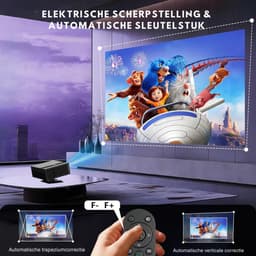 MKSS® Mini Beamer – Projector – Thuisbioscoop Beamer — thumbnail 3