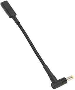 USB C naar DC 5.5x2.5mm Adapter, 100W USB C Vrouwelijk naar Mannelijk, Dubbele Chip Veilig, Nylon Geweven, Draagbare Grootte voor het Opladen van Laptops — thumbnail 1