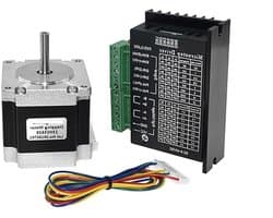 Stappenmotor met Driver - CNC Motor 3D Printer Motor - Precisie Beweging - Stabiele Output Lager Geluid