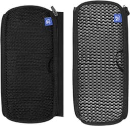 Hoofdband Cover - Hoofdtelefoon Kussen - Comfort Verhogend - Zachte Duurzame Stof - 230 x 105 mm - Zwart — thumbnail 4