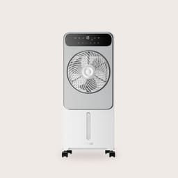 Luchtkoeler Verdampend - Mobiele Airco - Ruimte Verkoelen - 12 Snelheden - 50 Watt - Wit — thumbnail 3