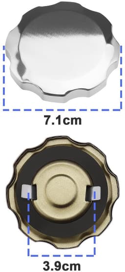 Dailygoods- Brandstoftankdop - 2 Stuks - Duurzaam Metaal - Compatibel GX160/GX200/GX240 - Hoge Hardheid - Weerbestendig - Tankdop — thumbnail 5