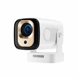 4K Smart Projector met Autofocus - Native HD 720P - 330 ANSI Lumen - Android 11 - Wifi 6 - Bluetooth 5.4 - Spraakbesturing - Air Mouse Afstandsbediening - Draagbare Beamer voor Films, Gaming en Presentaties — thumbnail 1