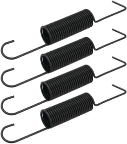 Dailygoods- Maaierdeck Riem - 4 Stuks - Compatibel met John Deere - Vervanging GX20377/GX21582 - Metaal - Zwart - Eenvoudig te installeren - Grasmaaieronderdeel — thumbnail 1