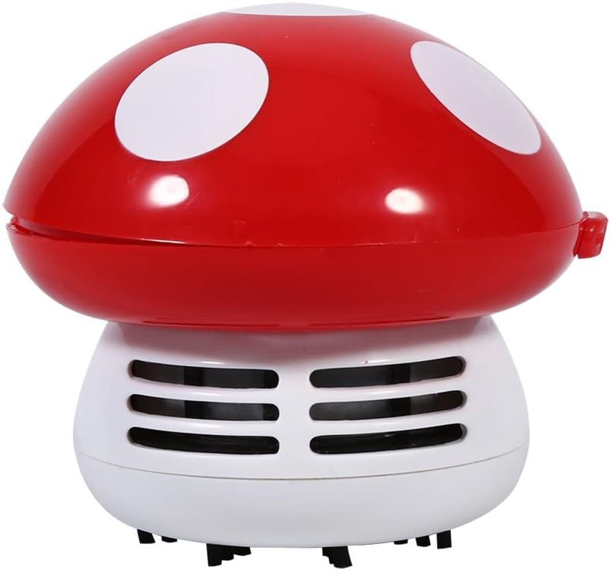 Mini Bureau Stofzuiger - Schattige Opruimer - Bureau Schoonmaken - Energiezuinig Model - 9x9 cm - Rood — afbeelding 1