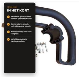 Dailygoods- Sponshandgreep Ergonomisch - Handgreep - Voorhandgreep - Zachte Handgreep - Grasmaaier - Bosmaaier — thumbnail 5