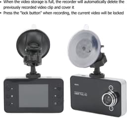 Dailygoods - Dailygoody - Mini Car Dash Cam - 1280X720 - 24 Uur Bewaking - Compact Formaat - Bewegingsdetectie - Auto Videorecorder - Geschikt voor Auto's - HD Kwa — thumbnail 3