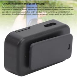 longziming -Draagbare Mp3-speler - Digitale Audiosspeler - Draagbare Mediaspeler - 1,47 Inch Volledig Aanraakbaar Scherm - Bluetooth 5.3 - ABS Kunststof - Ideaal Voor Onderweg En Opnames - 1 Stuk — thumbnail 4