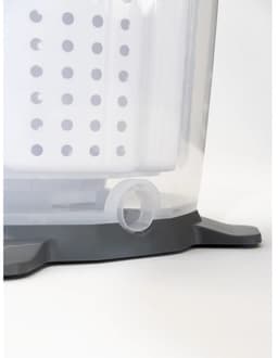 Happy Rhino - Wasmachine Centrifuge Slim - Wasmachines - Grijs - 2.4kg - PP - 33 x 33 x 46 cm — thumbnail 2