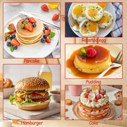 Eiervormen voor de airfryer (2 stuks) - Ronde eiervormen, mini ronde muffinvormen, siliconen bakvormen. Geschikt voor het maken van eieren, ontbijtsandwiches, cupcakes, muffins, hamburgers, pannenkoeken, taarten en Italiaanse gebakken eieren. — thumbnail 4