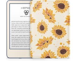 E-reader Skin - Sticker Set - Apparaat Personaliseren - Luchtbelvrije Installatie - Kindle Paperwhite - Geel