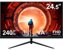 SAVI® Gaming Monitor 240hz - Gaming Monitor -Zwart - ‎‎16cm x 56cm x 42cm ; 3.88 kg