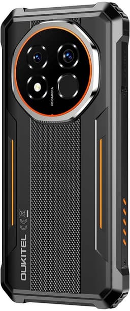 OUKITEL G6 Rugged Smartphone - 2026 nieuw telefoon - 16GB RAM - 128GB ROM - 6,52 inch - 10600 mAh - Android 16 - IP68/IP69K Outdoor telefoon - NFC GPS - Oranje — thumbnail 13