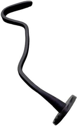 Deurstopper Wasmachine - Wasdeurhouder Fris - Wasmachine Ventileren - Flexibele Rubberen Slang - 43.5 cm - Zwart — thumbnail 1